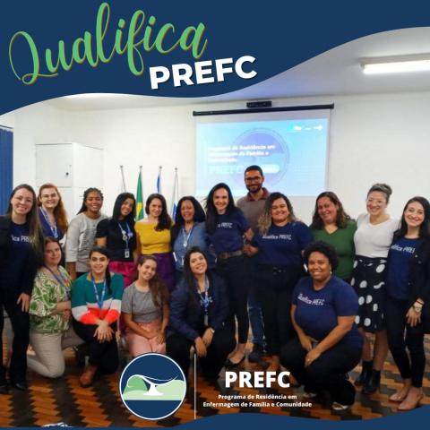 Foto da segunda turma do curso qualifica PREFC: canal teórico prático.