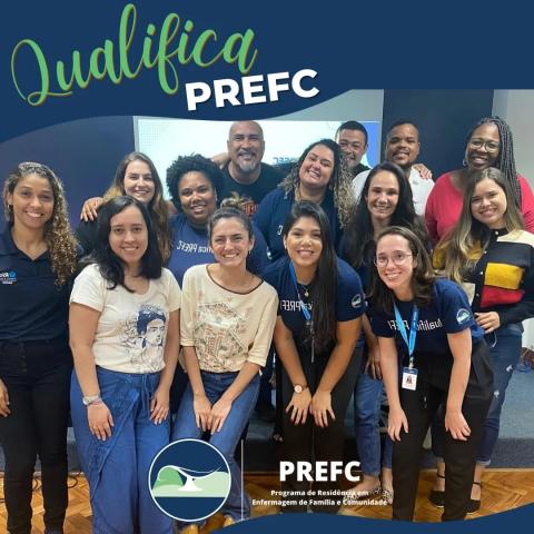 Foto do qualifica PREFC: formação dos novos preceptores.  