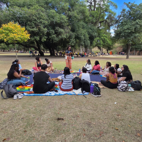 Residentes e preceptores no evento
